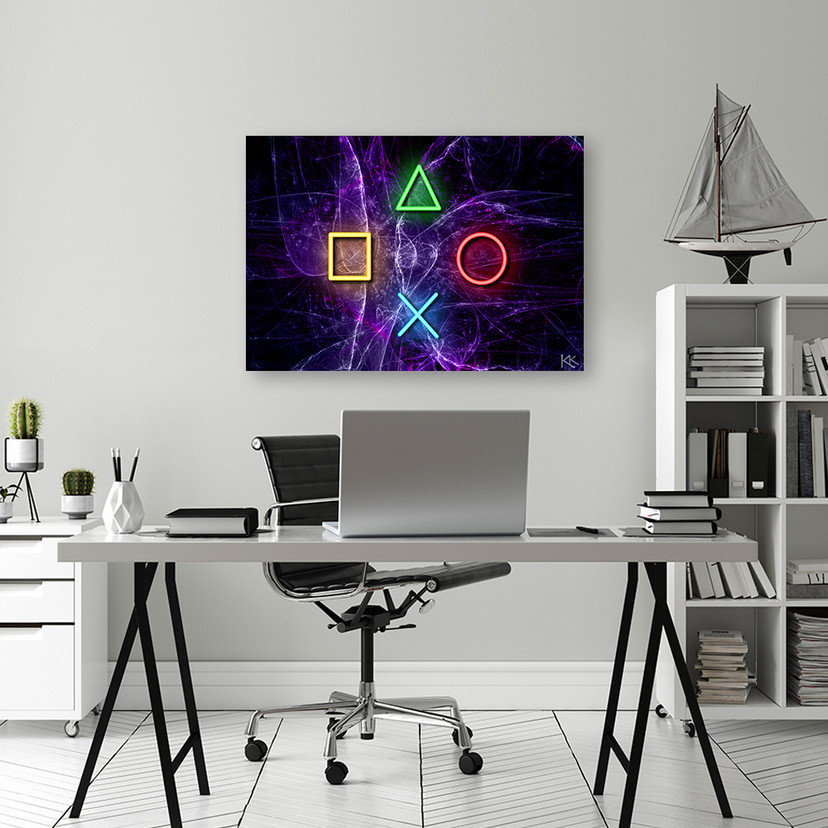 Canvasbillede, Til gamers spilkonsol