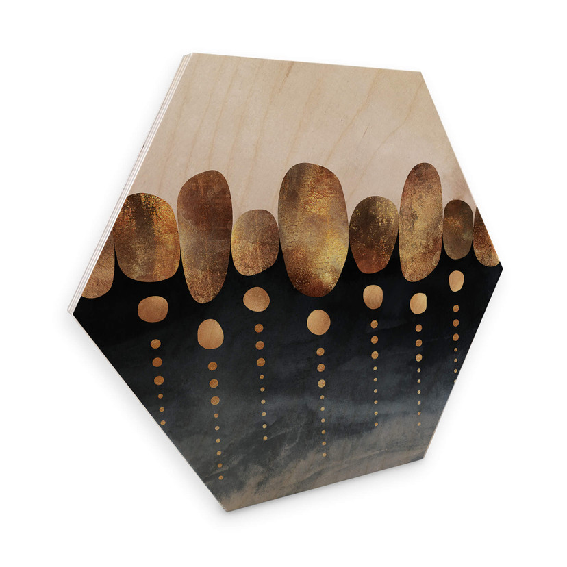 Hexagon Hout Fredriksson - Natural Abstraction