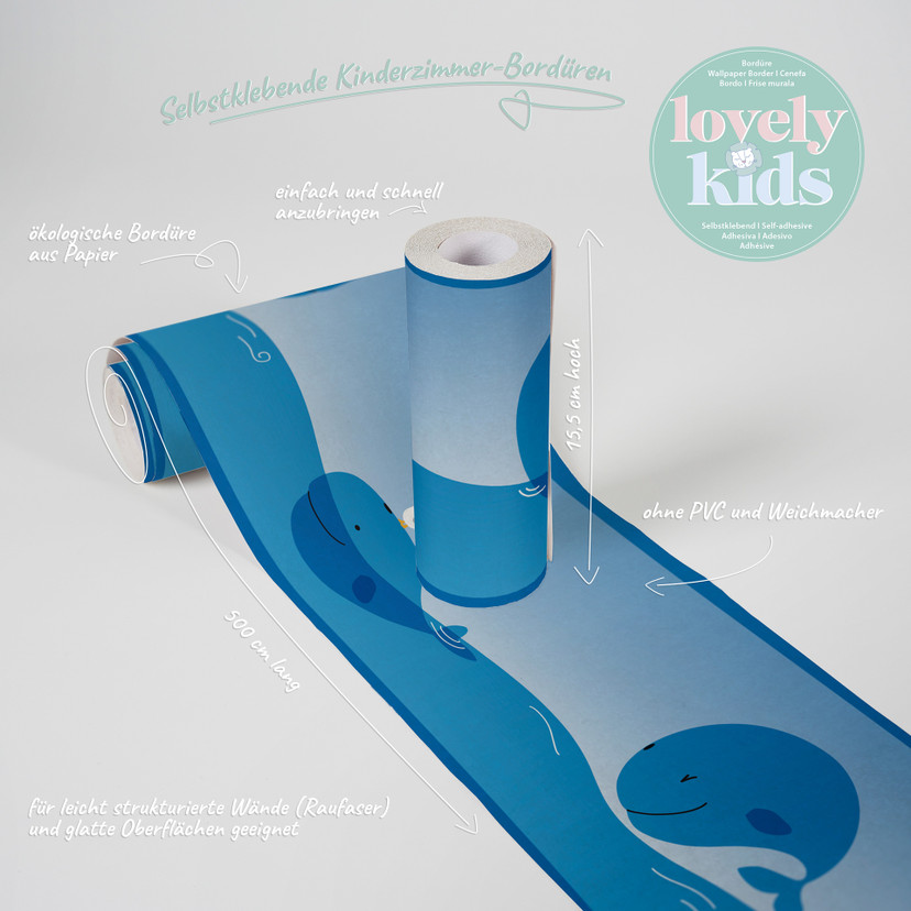 Bordo autoadesivo - Lovely Kids Oceano
