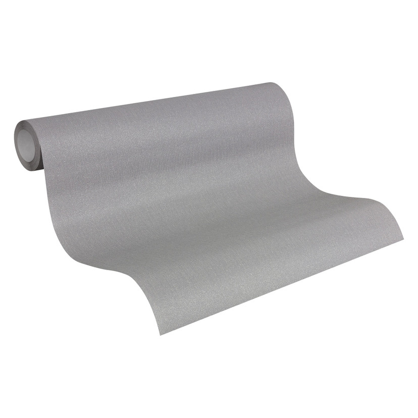 Unit tapet grå - non-woven tapet ensfarvet A.S. Création