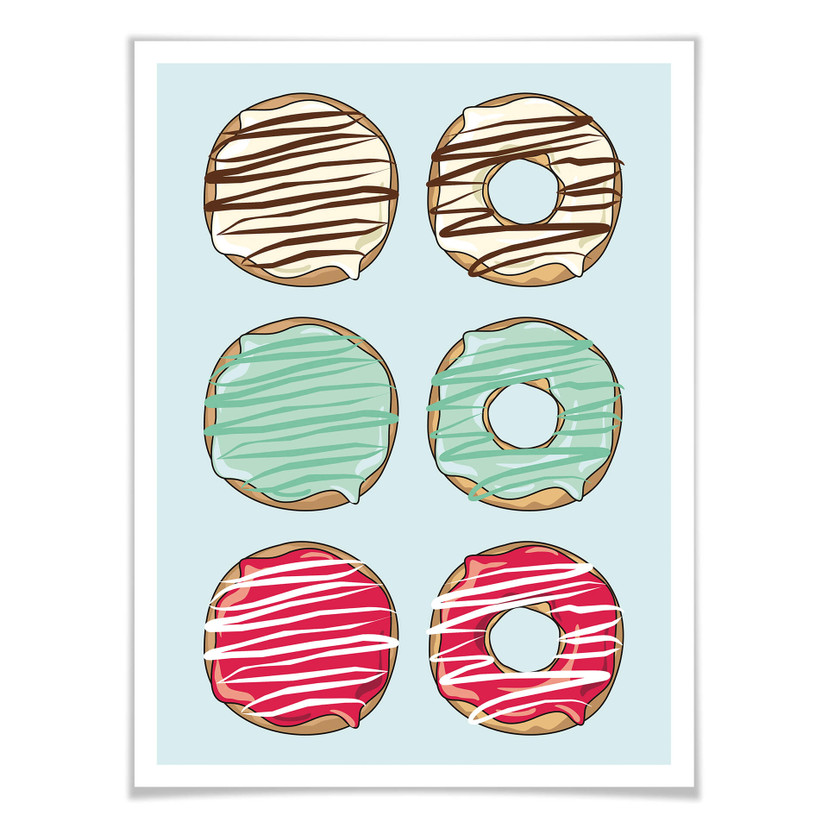 Plakat Donuts 01