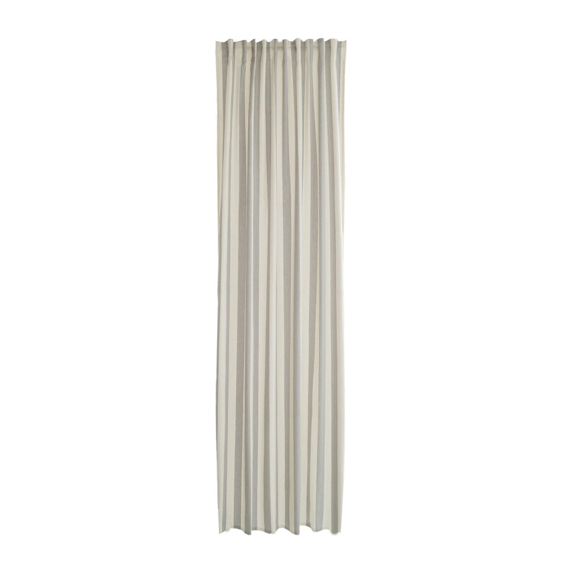 Homing Vorhang mit verdeckten Schlaufen Abel grau -  2.45 x 1.4 m