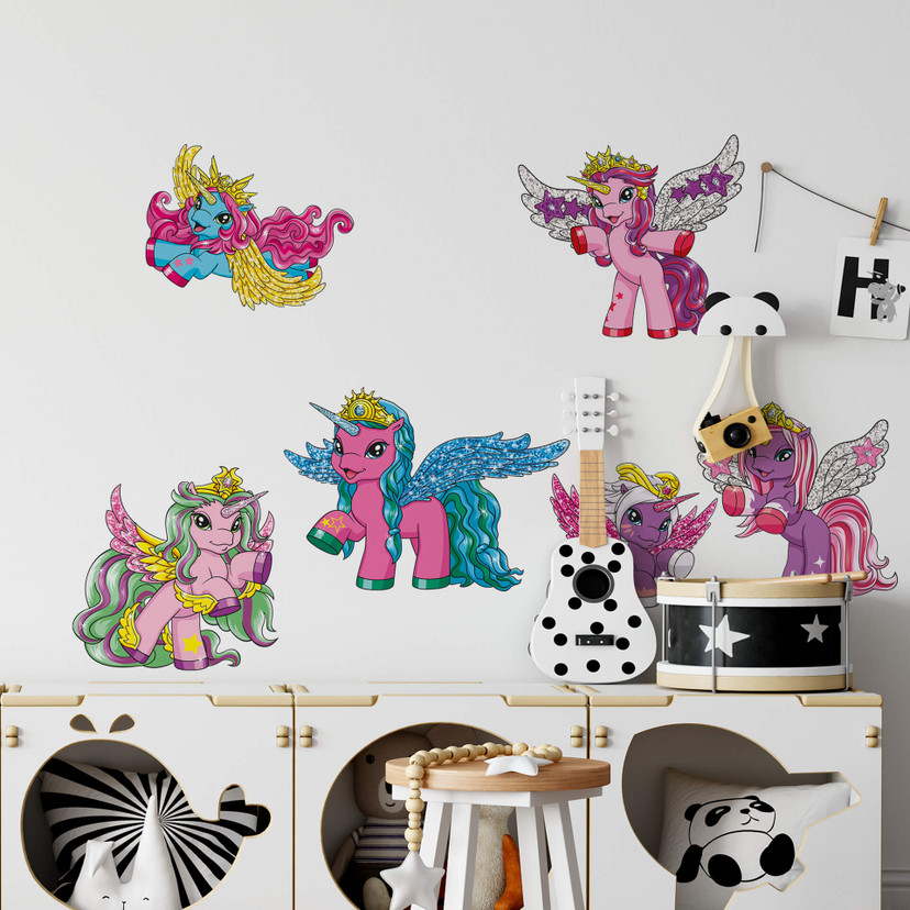 Wallsticker Filly Stars Set