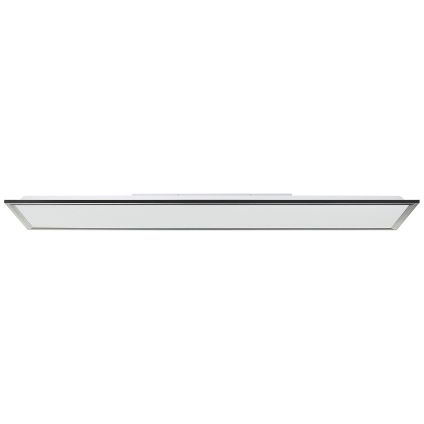 Deckenleuchte Clara, schwarz, 100 x 25 cm, Metall LED Deckenleuchte, Neutralweiß