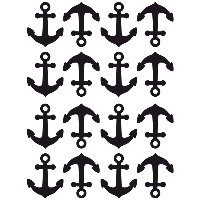 Sticker mural - Set d'ancres
