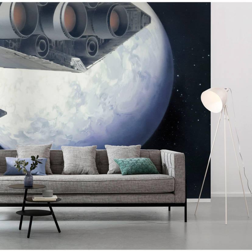Vlies Fototapete - Star Wars Classic RMQ Stardestroyer - 500 x 250 cm