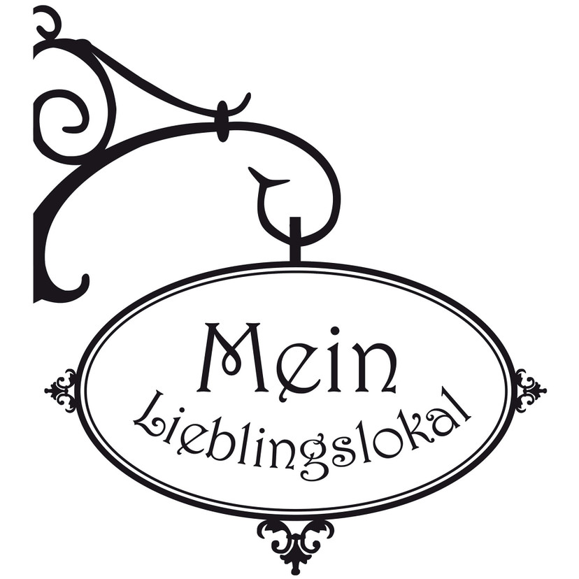 Wandtattoo Mein Lieblingslokal