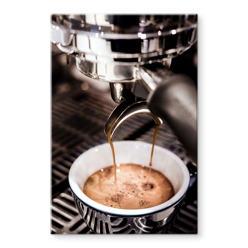 Tableau sur verre 1X Studio - Barista Coffee
