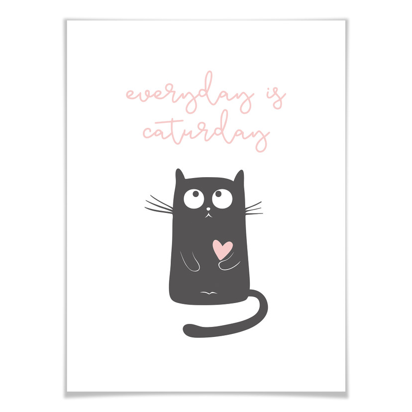 Plakat - Everyday is caturday