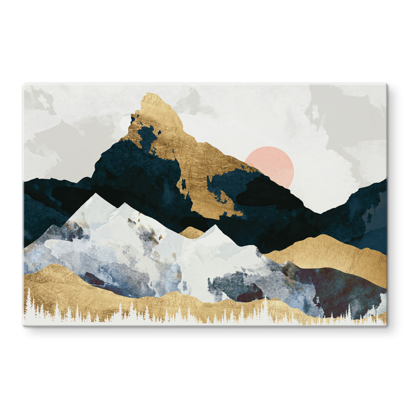 Crédence Reflet d'un Paysage Hivernal - SpaceFrog Designs