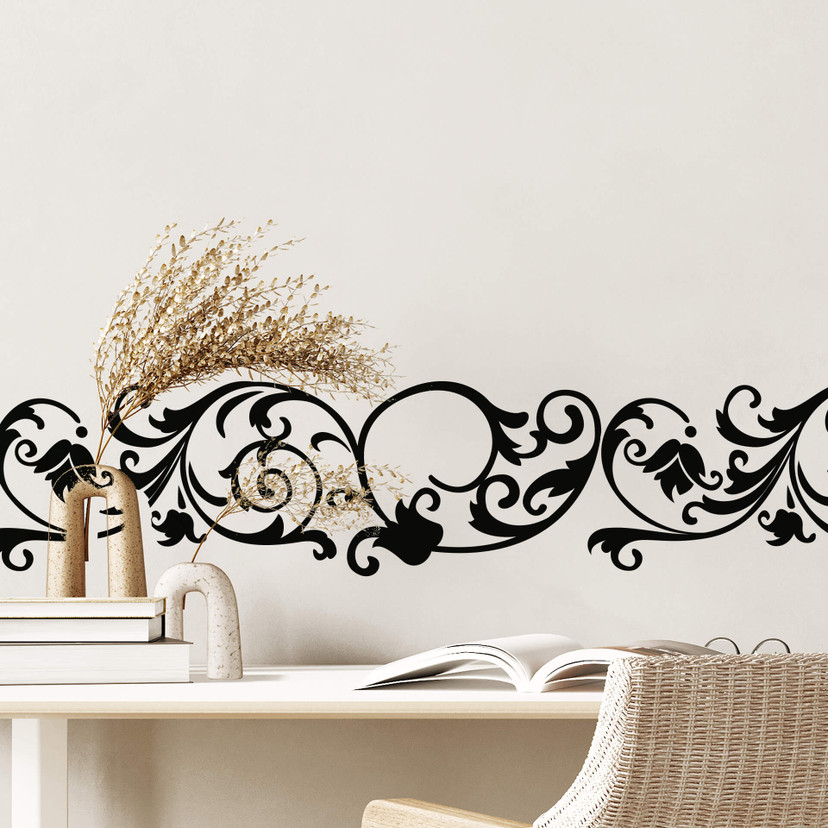 Wallsticker Rose Bånd