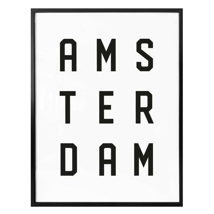 Plakat - Typografia Amsterdam