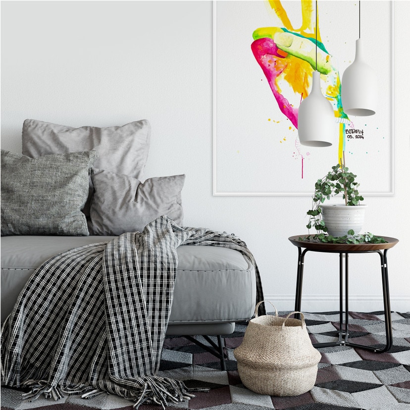 Zelfklevende Poster - Buttafly - Peace 02