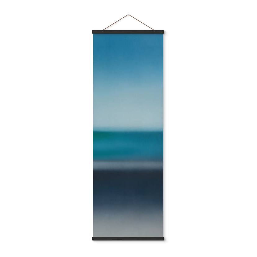 Stoffbild Rotko Veil - Blauer Horizont - Sir Edward x Grigory Gladarev - Panorama