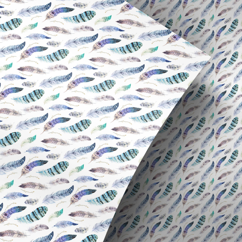 Okleiny meblowe Kvilis - Feathers 02
