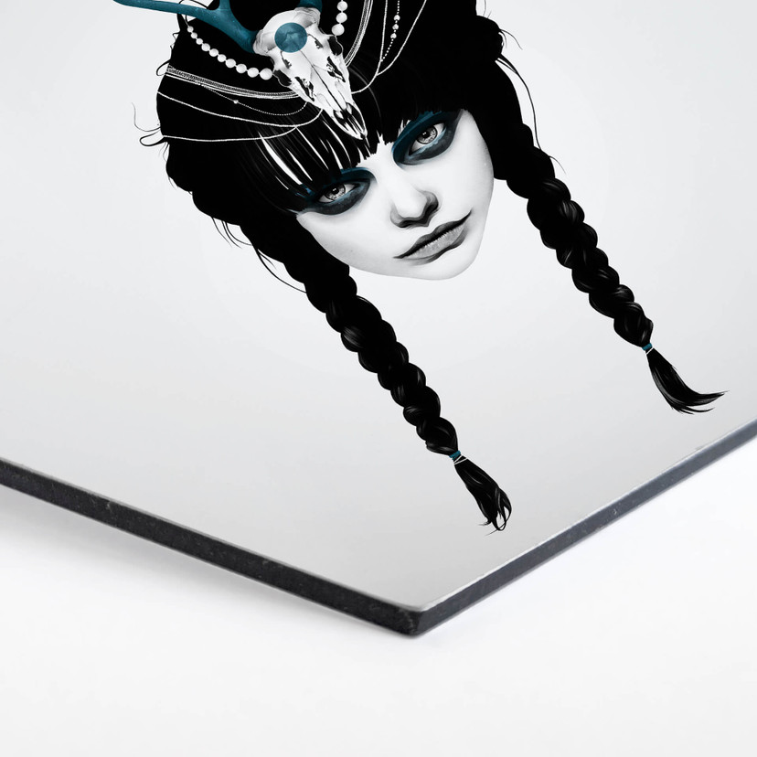 Hexagon Dibond Ireland - Wakeful Warrior