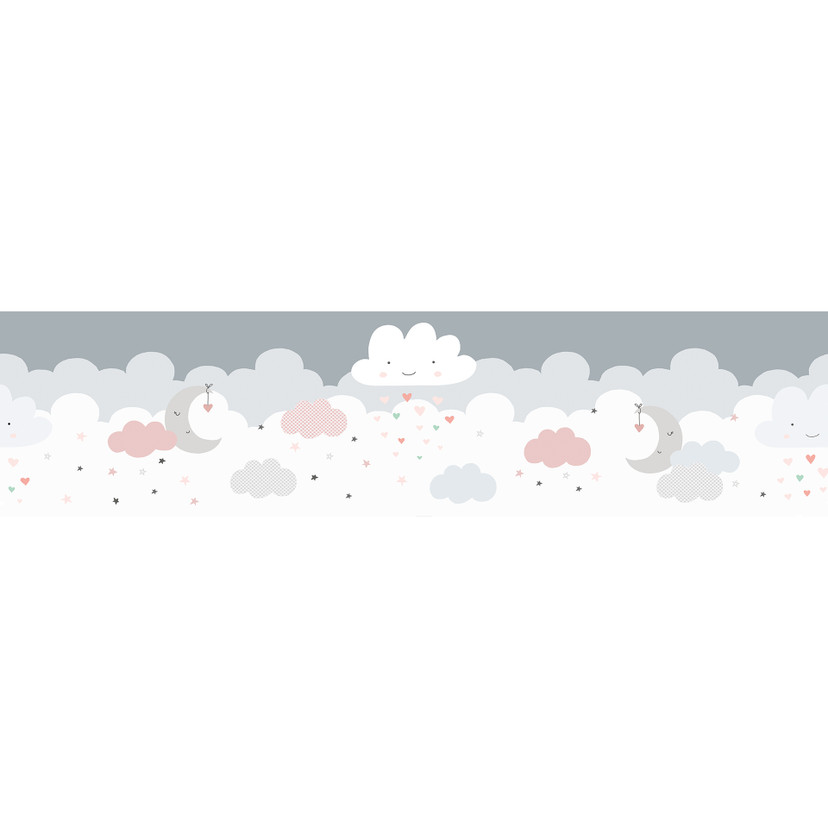 Wallsticker Lovely Kids selbstklebende Kinderzimmer Bordüre Dr