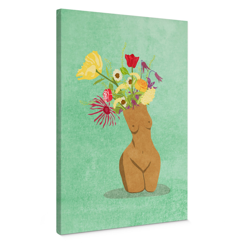 Tableau sur toile Féminité épanouie | Féminisme - Oltmanns