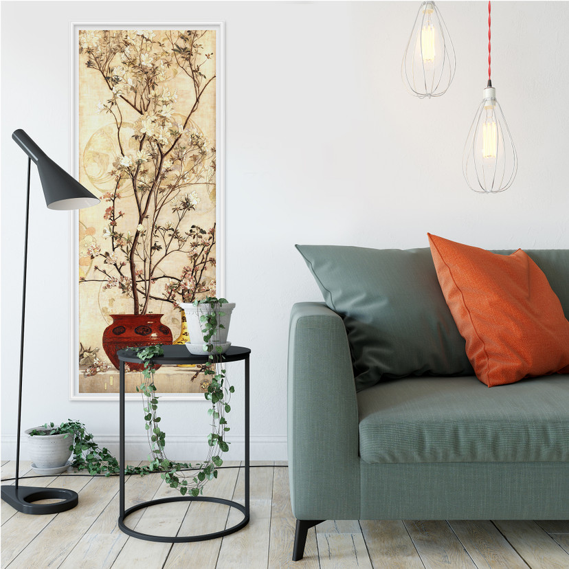 Muurprints Stilleven Azalea