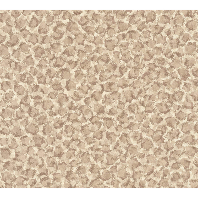 Versace fleecetapet Vasmara leopardtapet beige, hvid
