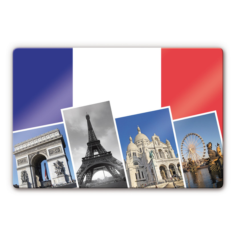Glasbillede - Attraktioner i Paris