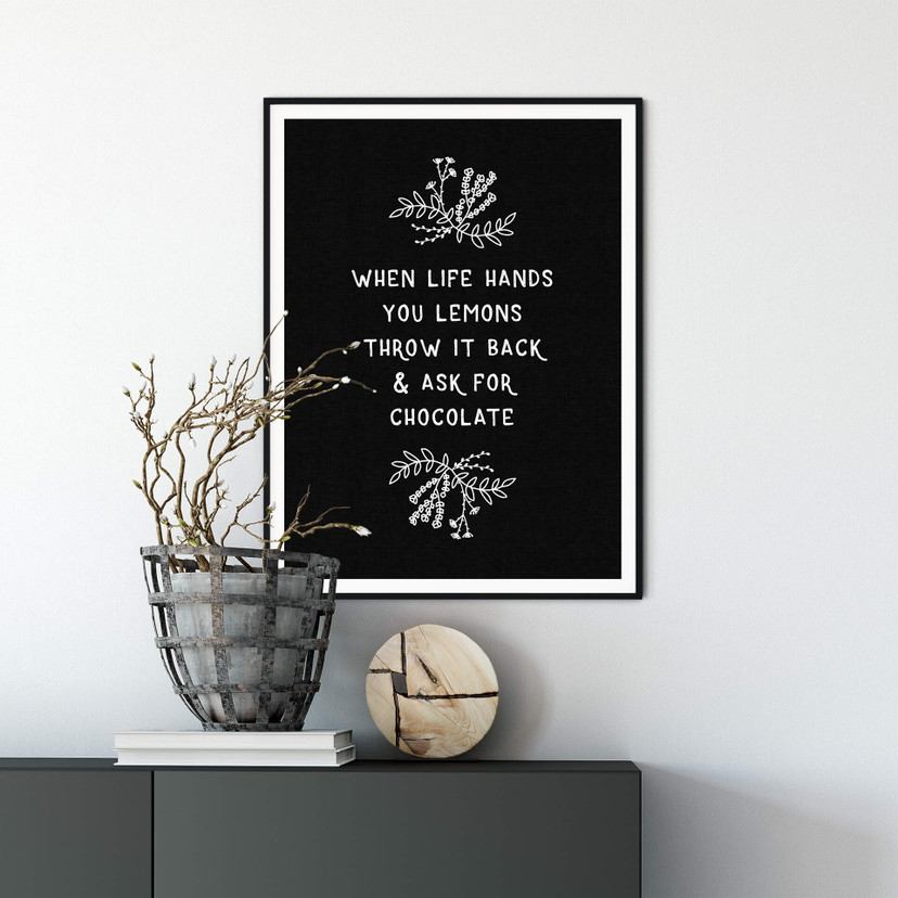 Plakat Orara Studio - Kiedy życie wręcza ci cytryny
