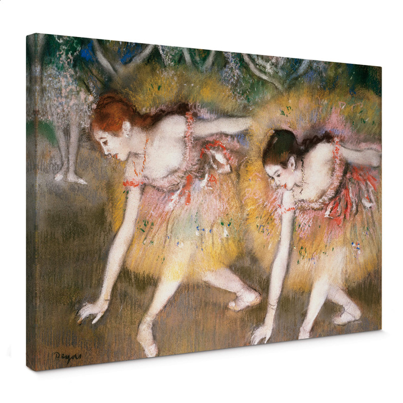 Obraz na płótnie Degas - Kłaniające się baletnice