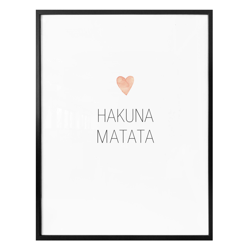 Plakat Confetti & Cream - Hakuna Matata