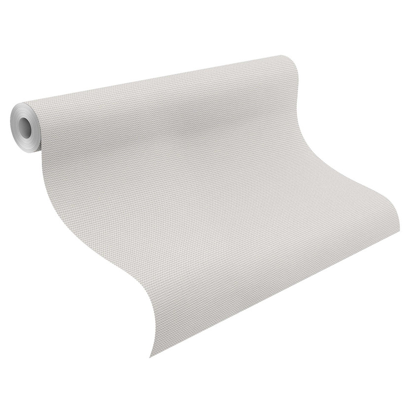 Almindeligt tapet, tekstureret non-woven tapet Bauhaus hvid