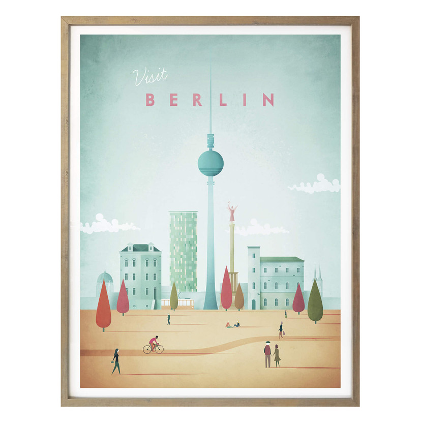 Plakat Rivers - Berlin