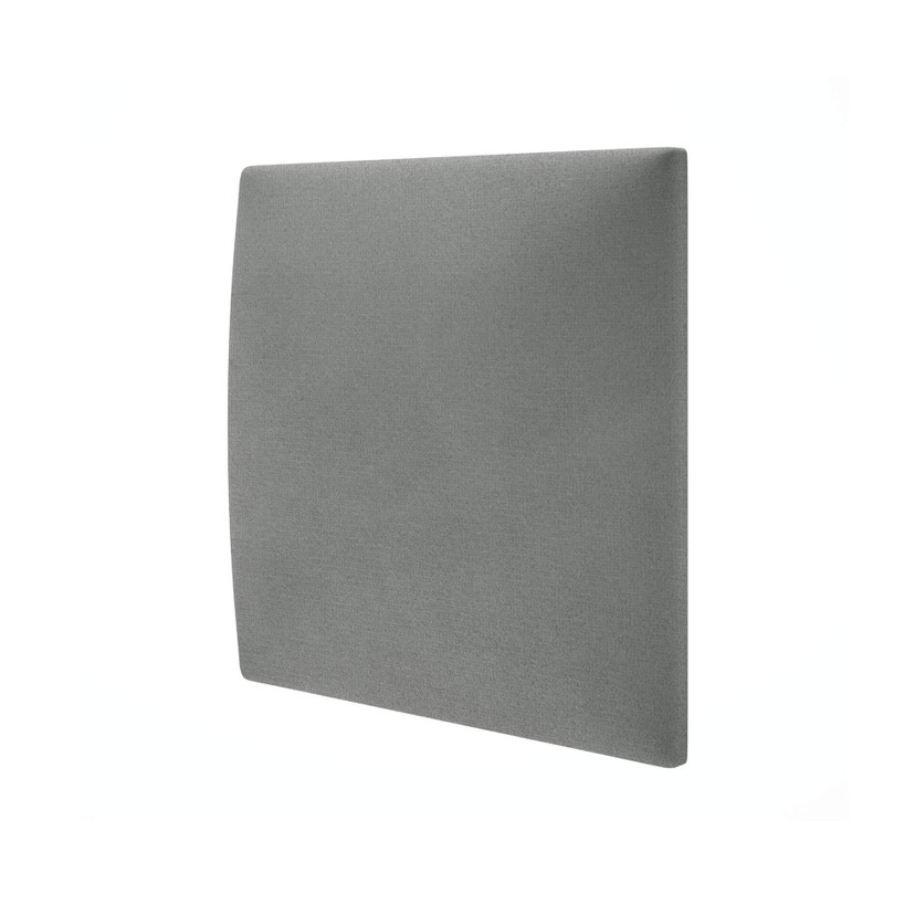 Polsterpaneel Mollis grau 30x30 cm