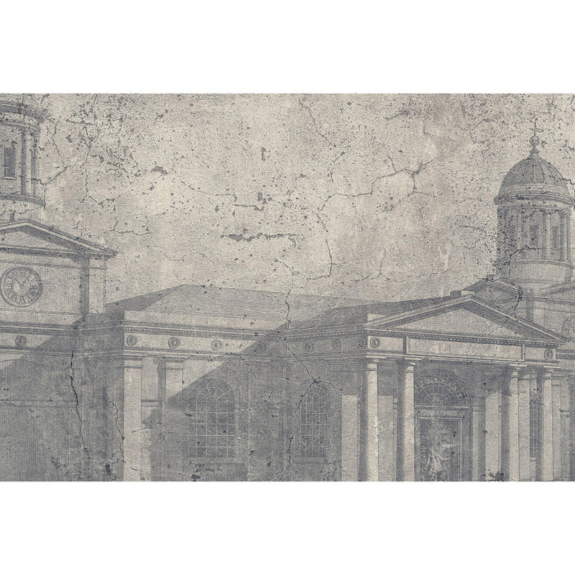 Architects Paper Papier peint photo Atelier 47 Ancient Building Architecture gris