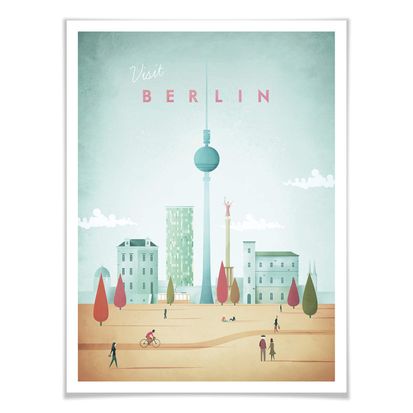Plakat Rivers - Berlin
