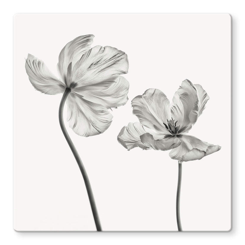 Tableau en verre Grønkjær - Tulipes