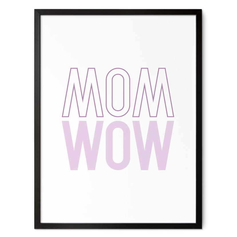 Póster - Mamá es sólo un reflejo de wow