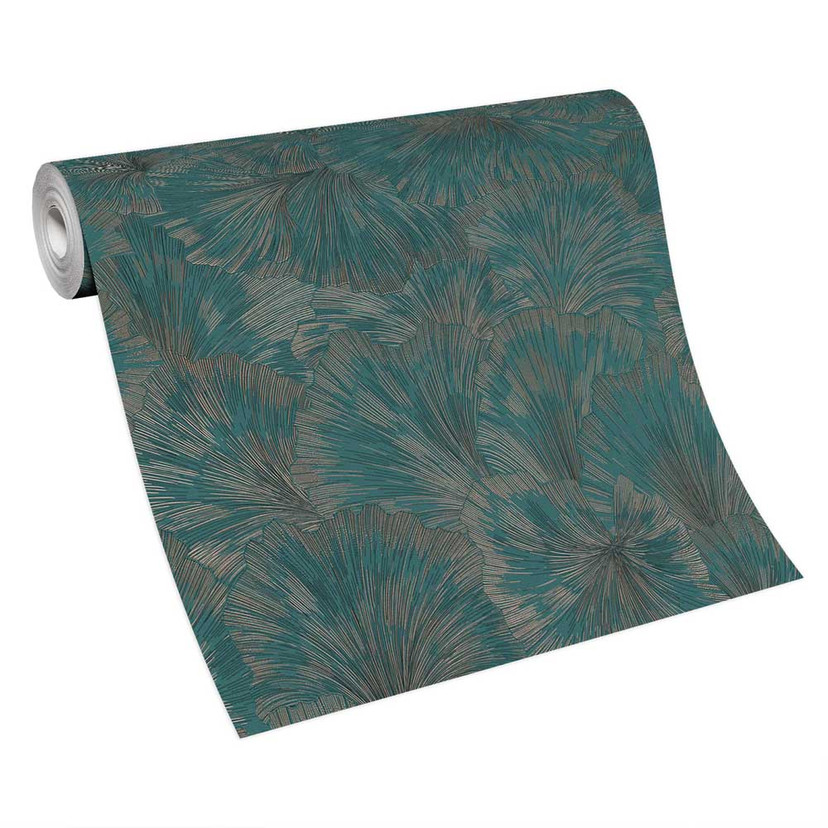 Tapeta w liście, wzór tapety Fashion for Walls 4 by Guido Maria Kretschmer green