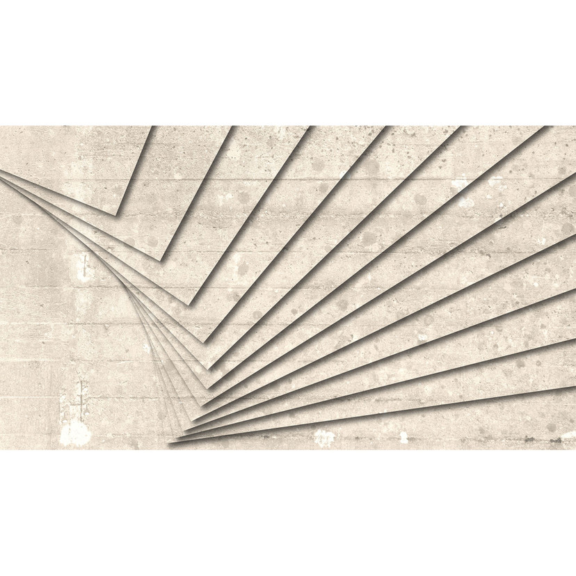 Architects Paper Papier peint photo Atelier 47 Concrete Art beige