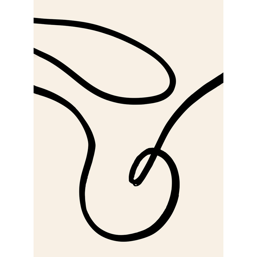 1X Studio - Fototapeta Curvy Abstraction