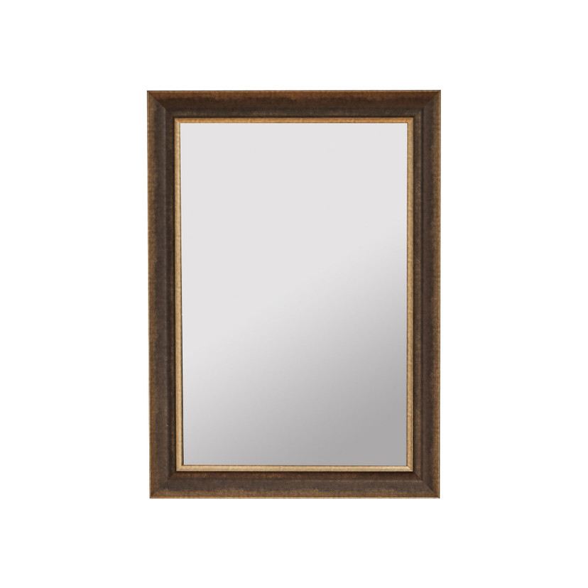 Wandspiegel gold rechteckig - Mailand - 50x70 cm
