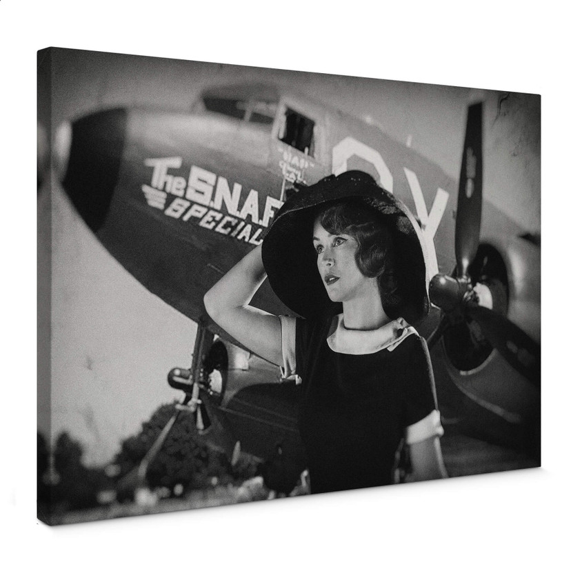 Canvasbillede - Allicot - The 50s Girl