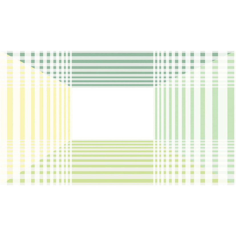 Architects Paper Papier peint photo Atelier 47 Room Pattern vert, blanc, jaune