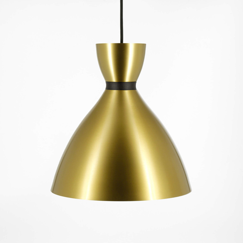 Aluminium Hängeleuchte Gold