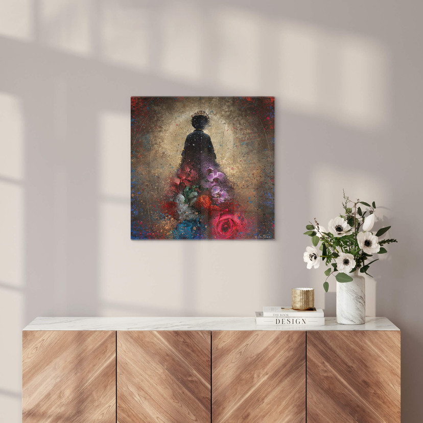Tableau sur verre Heine - Astro Queen RIP