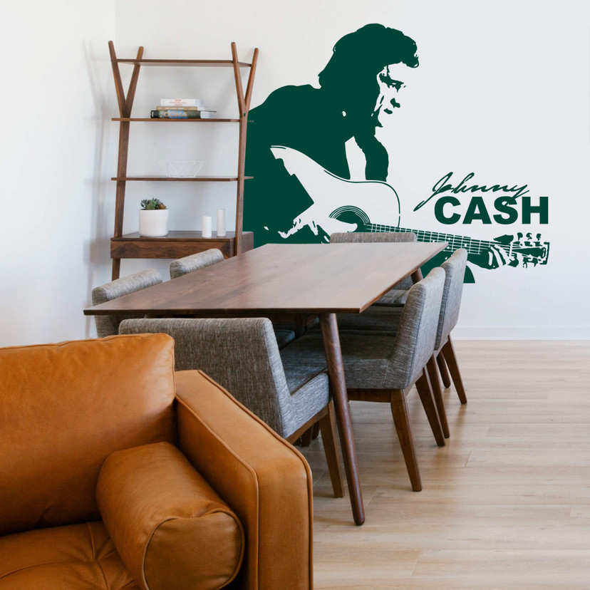 Wallsticker Johnny Cash
