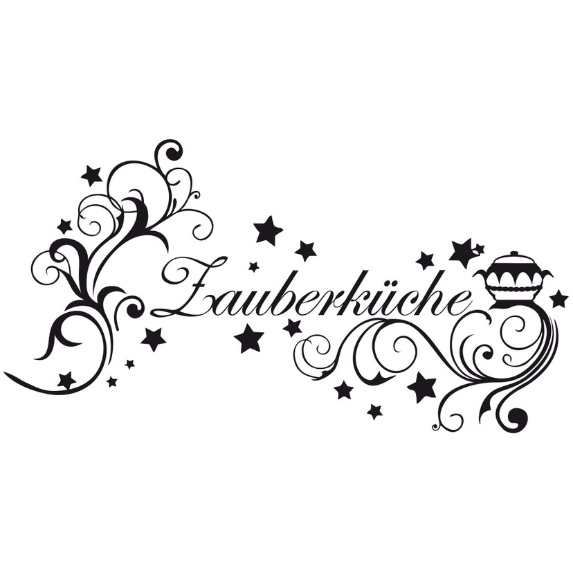 Wandtattoo Zauberküche