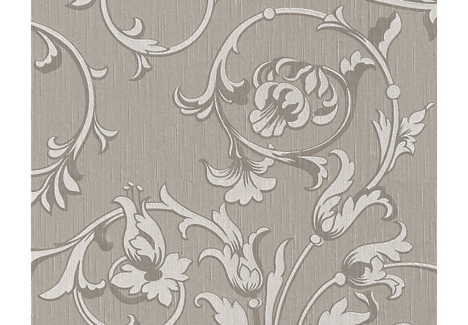 Architechts Paper Stoftapet Tessuto Sepia brun, Signalhvid, Grå beige