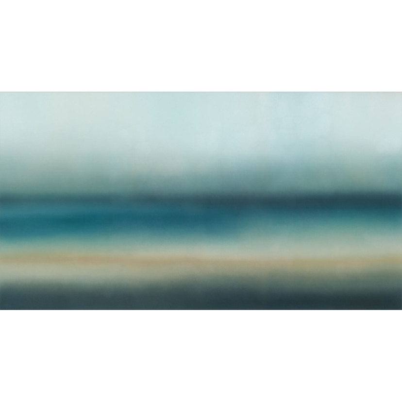 Papier Peint Photo Rotko Blush - Horizon Turquoise - Sir Edward x Grigory Gladarev