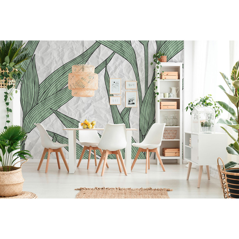 Architects Paper Papier peint photo Atelier 47 White Paper vert