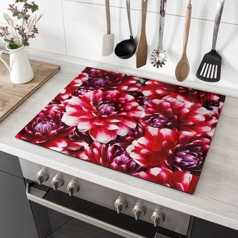 Dækplade til komfuret Red blossom splendour