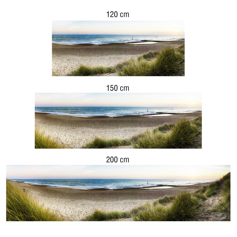 Küchenrückwand - Alu-Dibond - Strandpanorama
